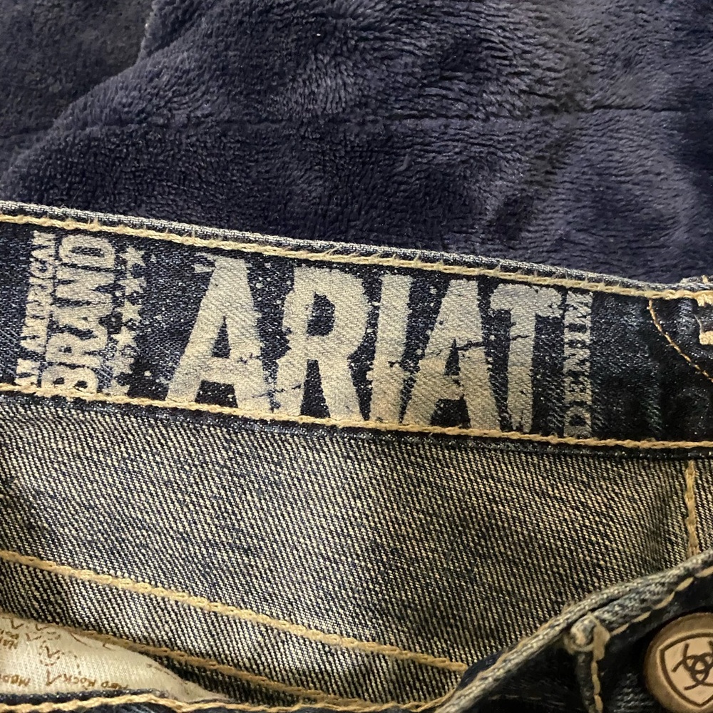 Ariat Men's Blue Bootcut Jeans - Picture 9 of 9